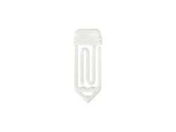 Clips de papel subacrílico (forma de bolígrafo, 3 * 7.6 * 0.4cm)