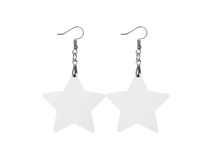 Sublimation Hardboard Earring (Star)