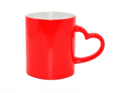 Caneca Mágica 11oz Asa Coração Vermelho