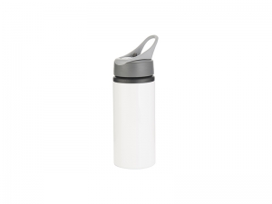 Sublimation 22oz/650ml Aluminum Bottle w/ Handle(White)