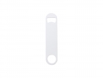 Sublimation Blanks Full White Stainless Steel Bottle Opener (4*17.7cm)