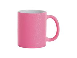 11oz Crackle Finish Ceramic Mug(Rosa)