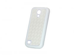 Carcasa 2D Samsung Galaxy S4 mini (Goma, Blanco)