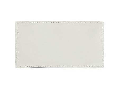 2.5"*4.5" Rectangle Sub PU Leather with Patch Velcro