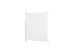 Чехол для 3D IPad II / III, полимер, белый матовый