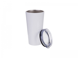 Sublimation 16oz/480ml Stainless Steel Tumbler (White)