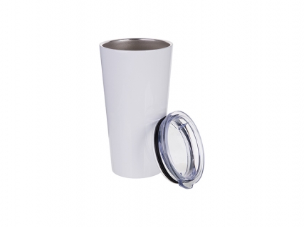 Sublimation 16oz/480ml Stainless Steel Tumbler (White)