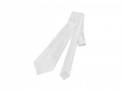 Cravate blanc Sublimation Transfert Thermique