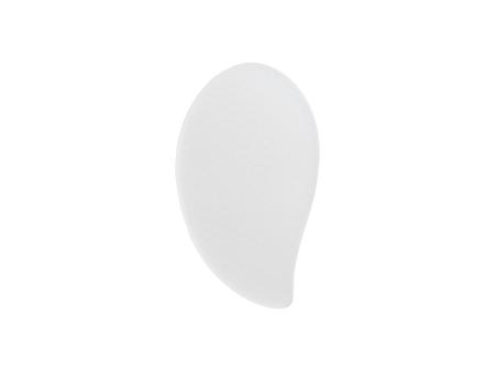 Lima de pie de vidrio sublimación con cubierta de PVC (forma de mango, 6 * 10,3 cm)