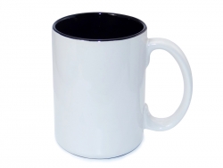 Caneca Bi-Color 15oz (Preta）