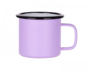 Sublimation 12oz/360ml Enamel Mug (Matt Purple)