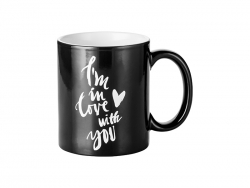 Sublimation 11oz Engraving Color Changing Mug (Love)