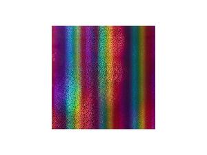 Adhesive Holographic Rainbow Vinyl(Star Pattern, 12in*12 in)