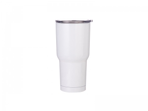 Sublimation 30oz Stainless Steel Tumbler (White)