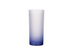 10oz Sublimation Glass Mug (Gradient Color Dark Blue)