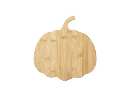 Engraving Bamboo Cutting Board (27*28*1.5cm,Pumpkin Shape)