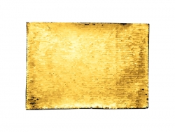Lentejoulas adesivas (Rectangular, Dourado Com Branco)