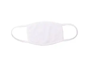 Sublimation Face Mask(Full White, Small)