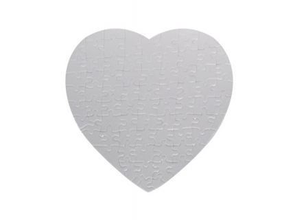 Sublimation Magnetic Heart Puzzle (7.5 x 7.5 inch, 75pcs)