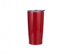 Vaso Acero Inoxidable 20oz (Rojo)