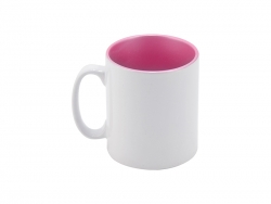 Caneca Interior Colorido Brilho 10oz (Rosa)