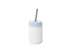 Mason Jar Inox 16oz/480ml com Tampa Azul CelesteQuantidade mínima:2000uds