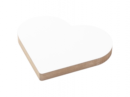 Sublimation Blanks Heart-shaped Photo Frame(15.2*15.2*1.5cm)