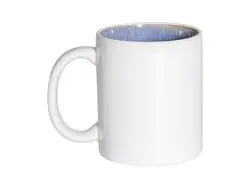 Sublimation 11oz Two-Tone Kiln-changed Color Mug (Light Blue)