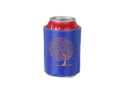 PU Can Cooler (Dark Blue) MOQ: 500