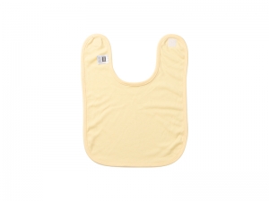 Sublimation Baby Bib (Yellow, 29*37cm)