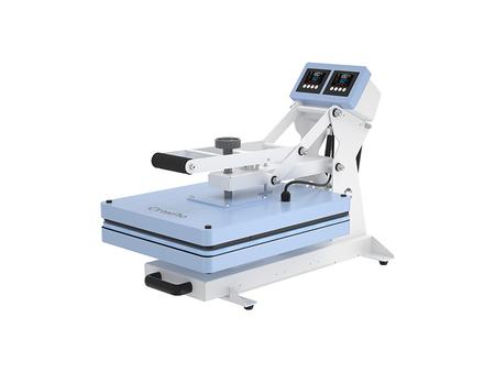 Prensa Térmica Superior e Inferior OtterPro Doble Control (16 &quot;x20&quot; / 40 * 50cm, azul claro)