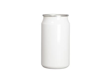 Botella de aluminio con forma de cola de 12 oz/350 ml sin tapa (blanca)Cantidad mínima: 2000uds