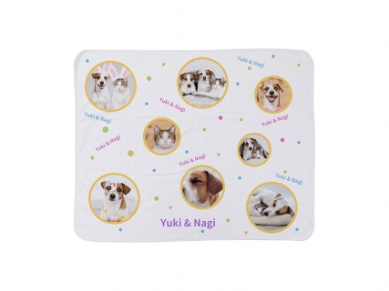 Sublimation Blanks Fleece Pet Blanket (101*127cm/39.76&quot;x50&quot;)