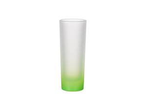 3oz Sublimation Shot Glass (Gradient Color Green)