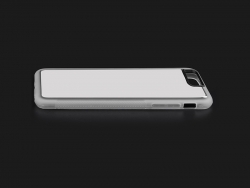 Carcasa 2D iPhone 7 Plus (Goma, Transparente)