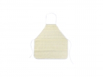 Sublimation Blanks Linen Apron (69*72cm, Beige and Light Green Stripe)