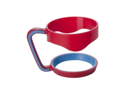 Vaso con Asa 30oz Acero Inoxidable (Rojo/Azul) Cantidad Mínima:100uds