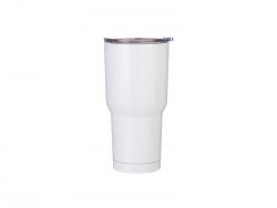 Vaso Acero Inoxidable 30oz (Blanco)