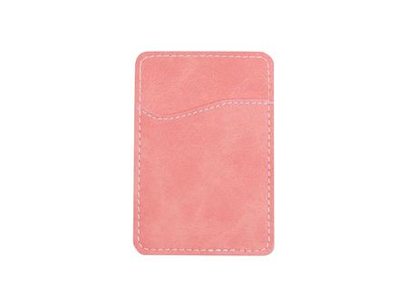 Sublimation Sublimation Phone Wallet with Sticker (Pink)