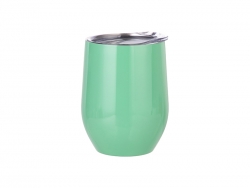 Vaso Vino Sin Asa Acero Inoxidable 12oz/360ml (Verde)