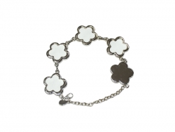 Bracelet 5 fleurs Sublimation Transfert Thermique