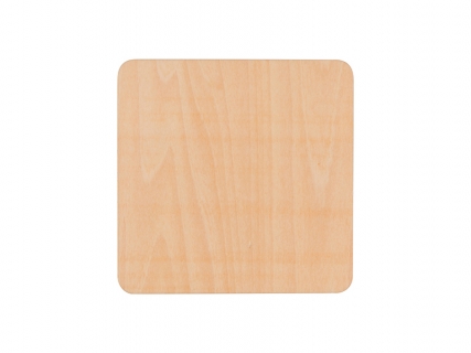 Posavasos sublimación madera contrachapada  (9.5*9.5cm)