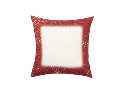 Fronha Almofada de Linho Estrelada (Vermelho, 40*40cm)