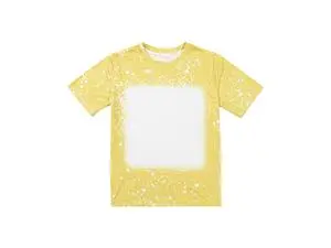 Camiseta Tacto Algodón Estrellada (Amarillo)