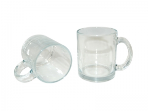 Sublimation Glass Mugs (Clear)