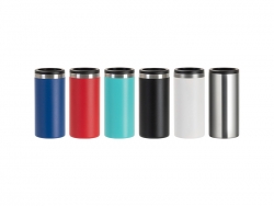 Engraving Blanks 12oz/350ml Powder Coated Slim SS Can Cooler