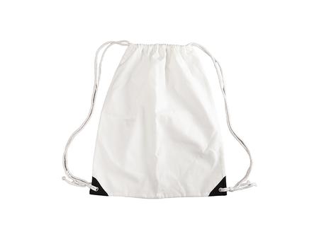 Mochila con Lanyard  blanco (41 * 49 cm)
