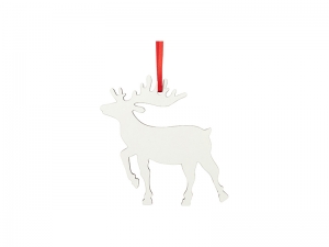 Sublimation Blanks MDF Ornament (Deer)