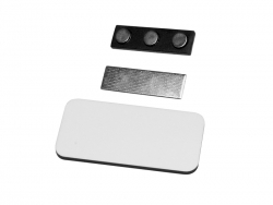 Plaque d&amp;apos;identification MDF rectangulaire 76 x 38 mm Sublimation Transfert Thermique