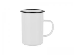 Sublimation 15oz/450ml Enamel Mug (White)